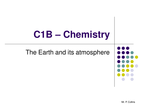 Chemistry C1B Revision - Part 3