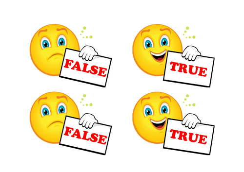 Картинка true false