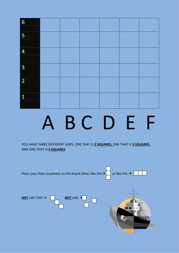 Battleship Grid coordinates