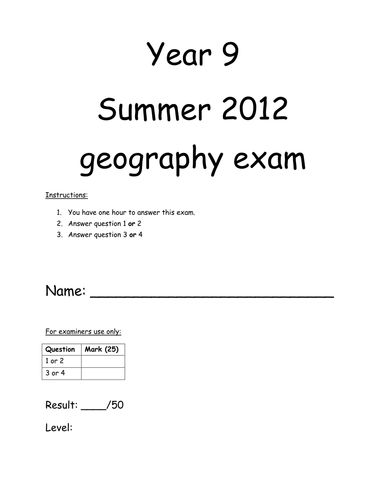 1 test english grade cambridge exam tandrews11 Teaching geography by Year Resources 9 1 test english grade cambridge exam tandrews11 Teaching geography by Year Resources 9