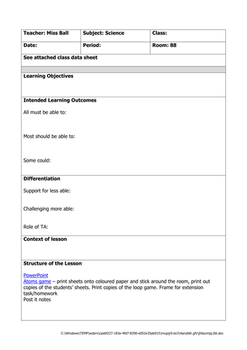New AQA Core Science C1 - Atoms
