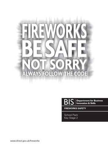 Plans/Guidance on Firework Lessons for KS2