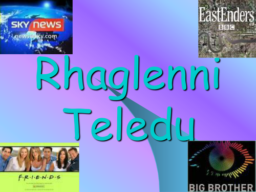 Welsh powerpoint on tv programmes