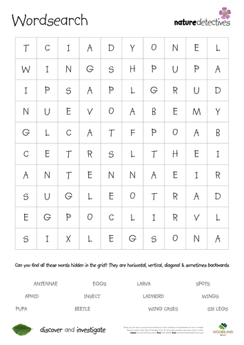 Nuts - Wordsearches