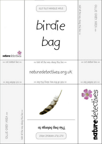 Make your own birdie bag