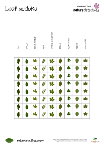 Leaves - Leaf Sudoku