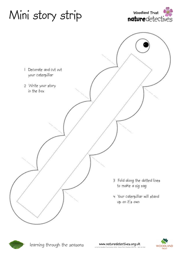 Mini Caterpillar Story