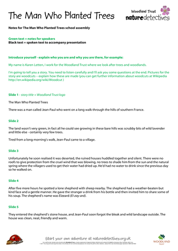 Assembly - Tree Planting