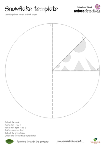 Snow - Snowflake Templates | Teaching Resources