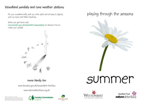 Summer Play - Booklet