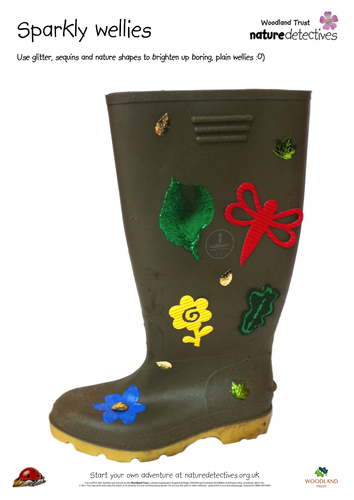 Customise your wellies