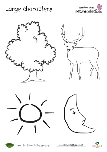 Large Wildlife Characters