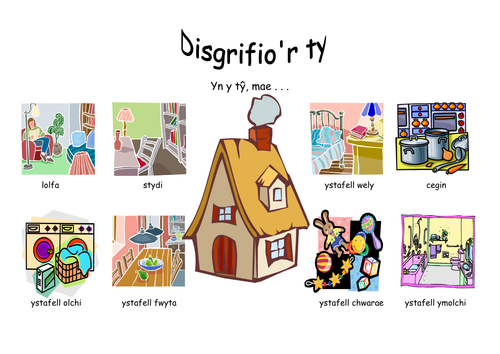 Welsh booklet - At home - Yn y ty