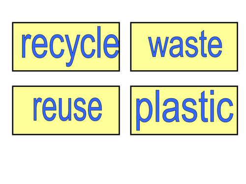 Key words - recycling