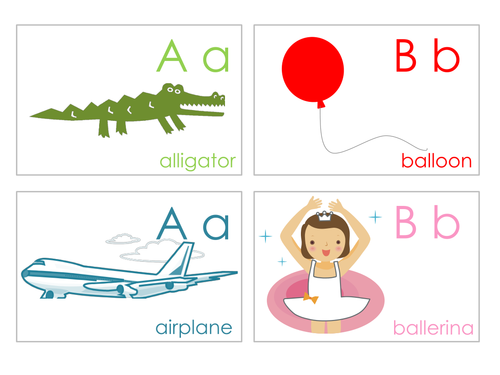 Alphabet Flashcards | Teaching Resources