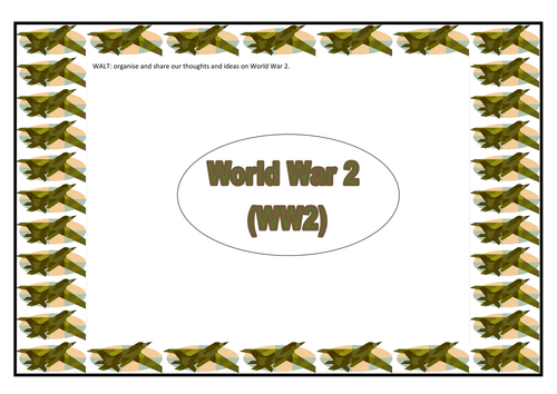 WW2 planning and full Resources