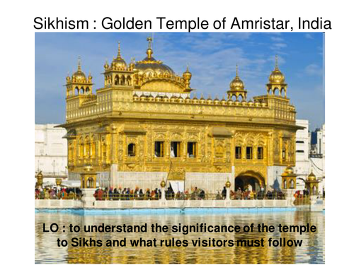 Sikhism Golden Temple lesson