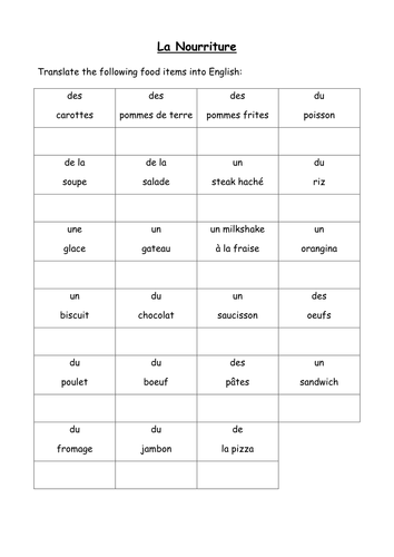 l alphabet worksheet worksheet / by  food Nourriture Sarah2209 La  drink