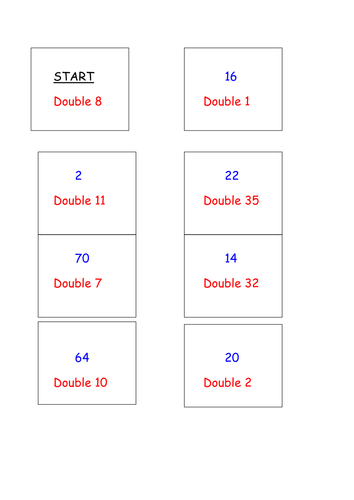 Doubles follow me loop cards