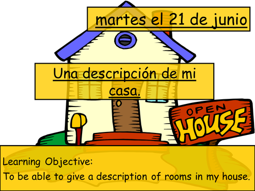 Mi Casa: rooms in a house - LESSON
