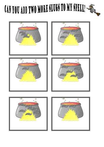 Spell making by adding two more to the cauldons