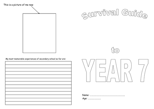 How to Survive Year 7 - Create A Guide
