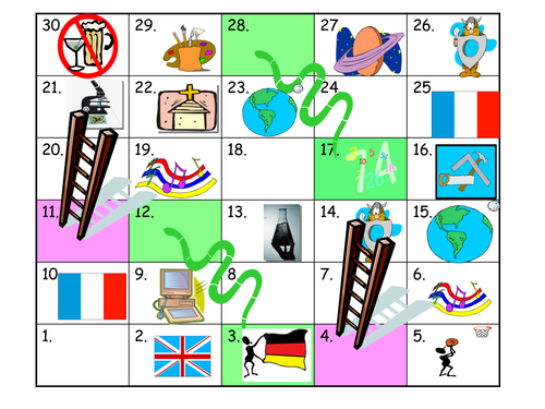 Generic Snakes and Ladders poss MFL