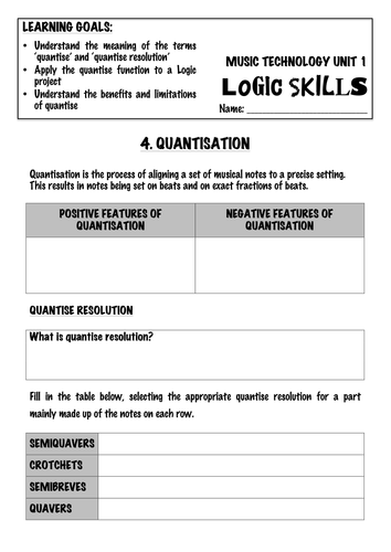 Guide to Quantisation