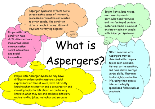 Aspergers poster | Teaching Resources