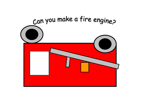 Click and drag to make the fire-engine