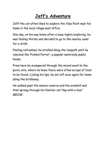 Following a route/symbols