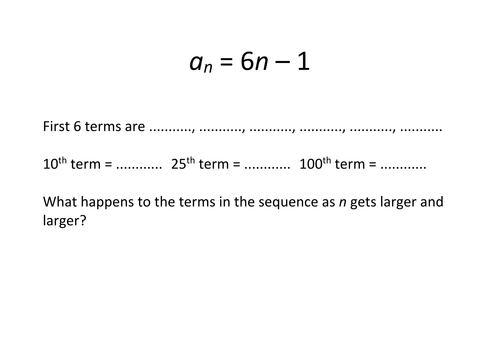 Core 2 Sequences Starter