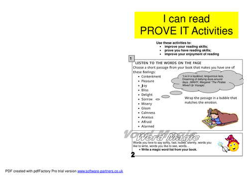 Reading Comprehension