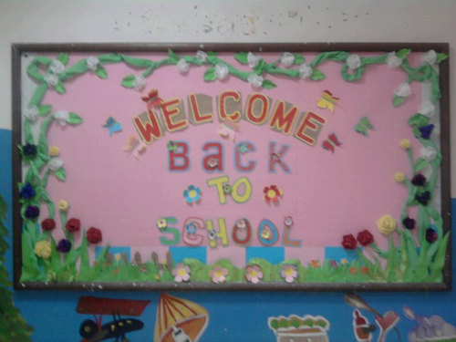 Display Board's Welcome Back to School