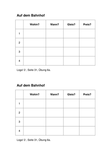 Auf dem Bahnhof - Logo 2