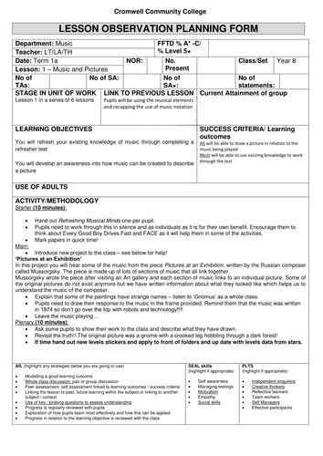 Music and Pictures LP1