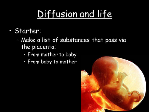 Diffusion in life