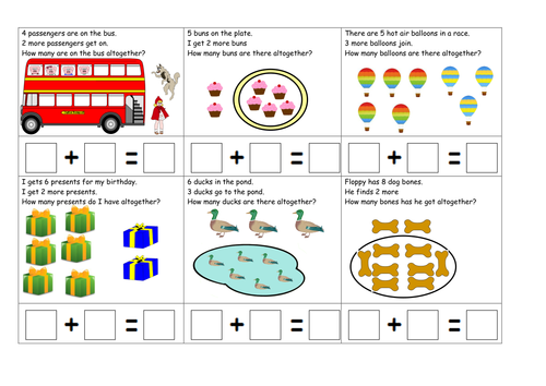 Maths For Early Years Teaching Resources Number Stories And Rhymes Tes