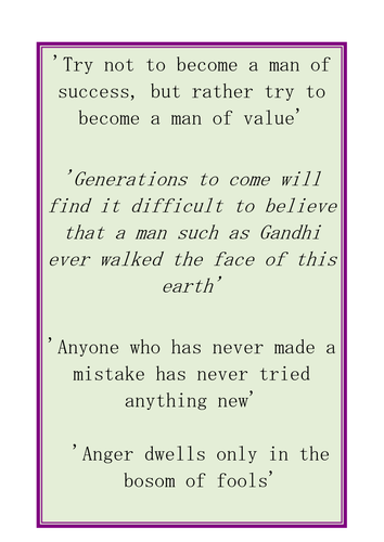 Albert Einstein Quotes Poster