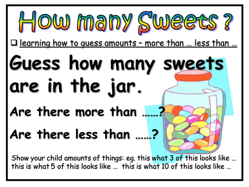Counting and Maths activities for EYFS Teachers / Parents ...