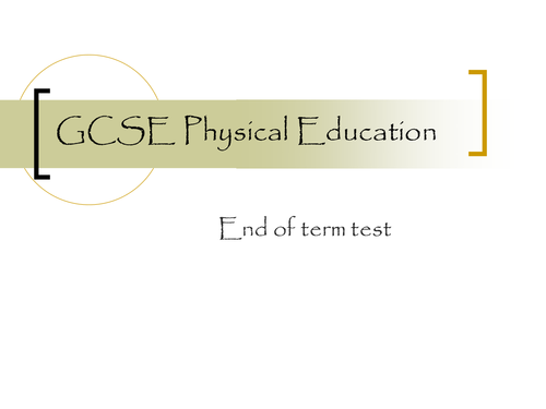 Skeleton GCSE PowerPoint