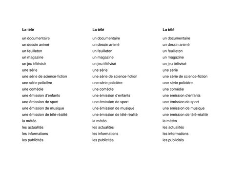 C'est quelle sorte d'emission?