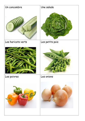 Fruit and veg - Les fruits et les legumes