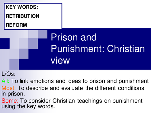 Punishment and Prison PowerPoint