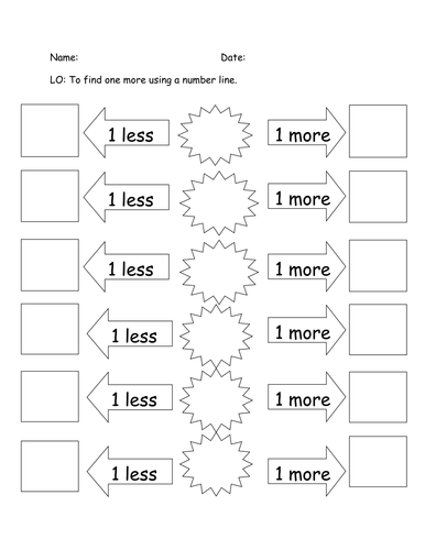 1-more-1-less-worksheet-teaching-resources