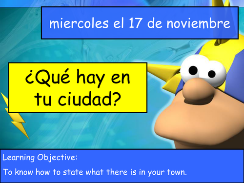 Qué hay en tu ciudad? - LESSON