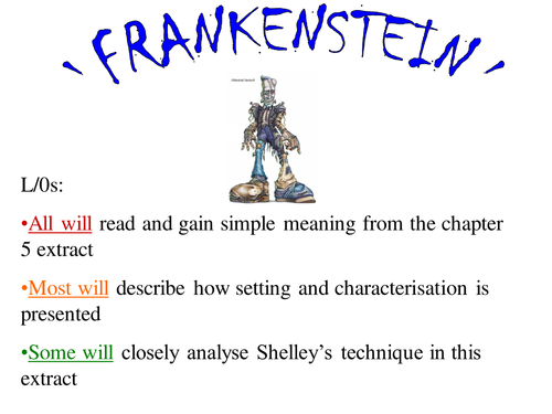 Frankenstein - Analysis of chapter 5