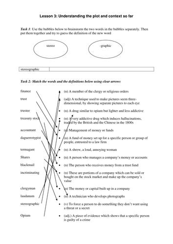 SoW Ruby in the Smoke Philip Pullman