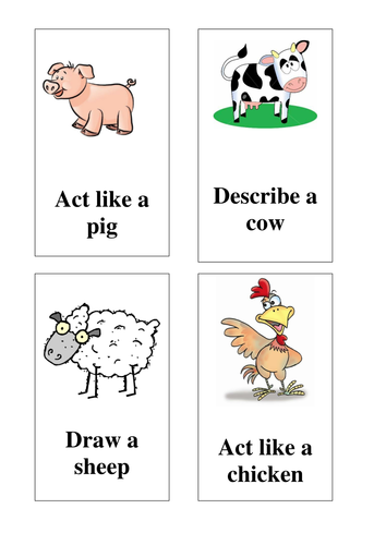 Animal activities. | Teaching Resources