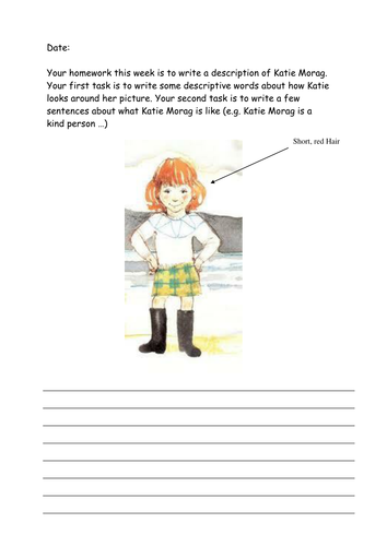 katy morag description homework teaching resources